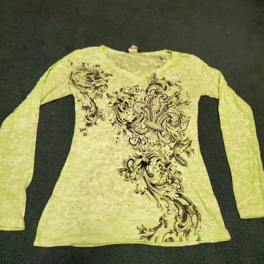 Bright Green Shirt
